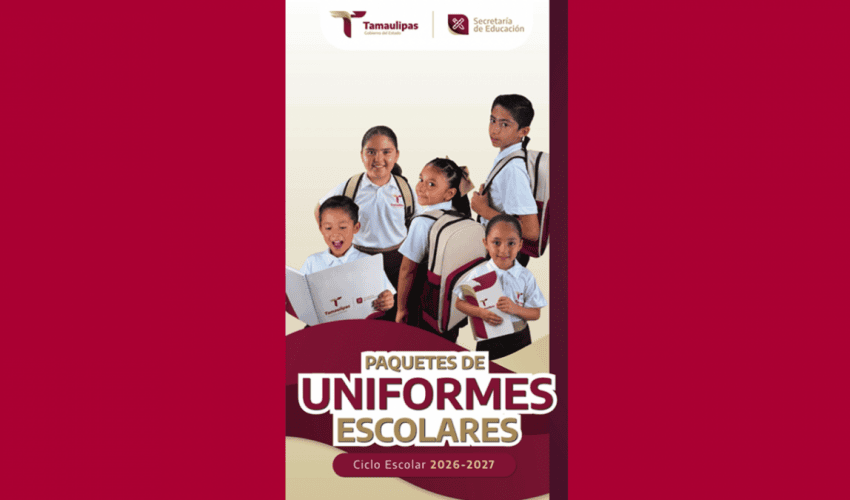 Programa de uniformes escolares llegará a más comunidades de Tamaulipas
