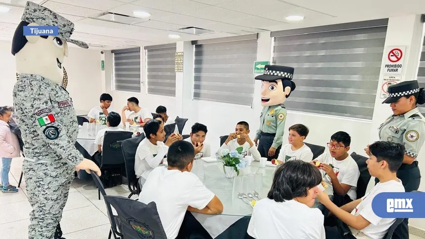 La Guardia Nacional presenta sus puertas a niñas y niños en Oaxaca
