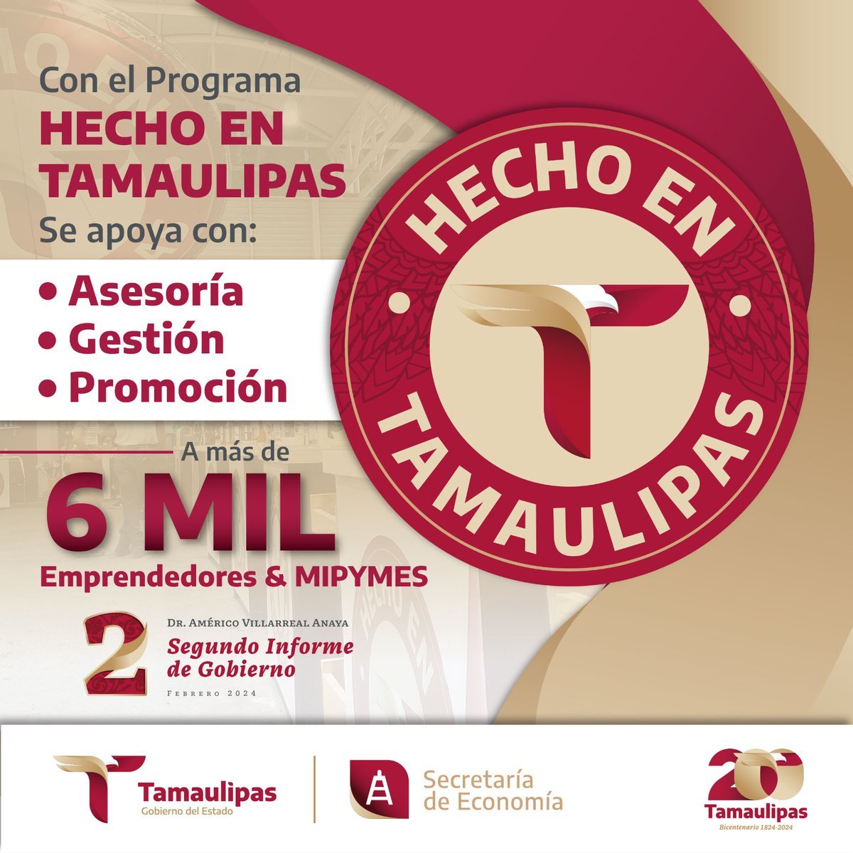 Hecho en Tamaulipas promueve marcas locales y crecimiento de MIPYMES