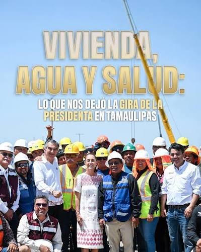 Tamaulipas articula proyectos federales en salud, vivienda, agua e infraestructura