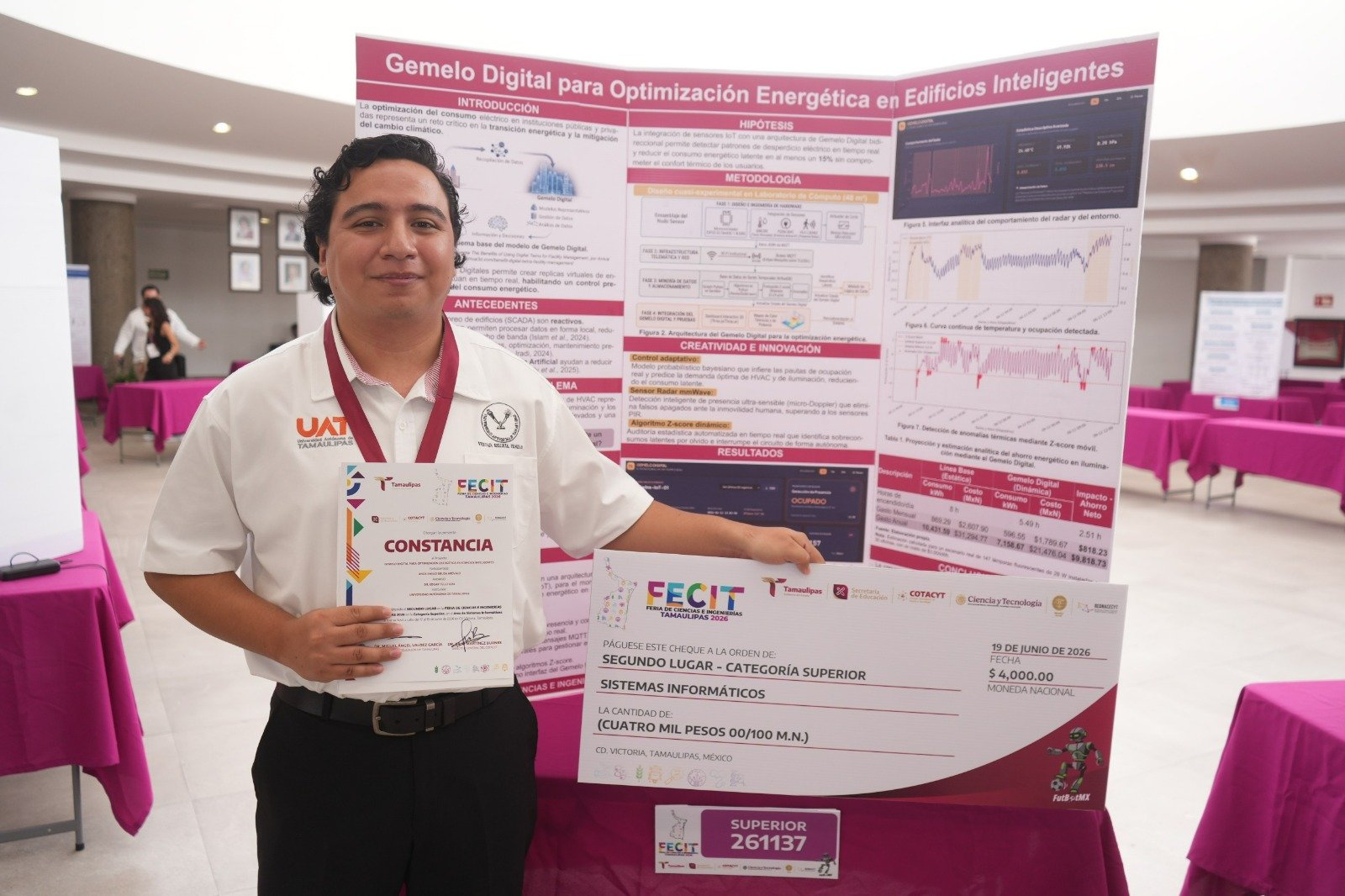 Rector Dámaso Anaya constata avances de nueva sede para la Facultad de Arquitectura de la UAT en Ciudad Victoria