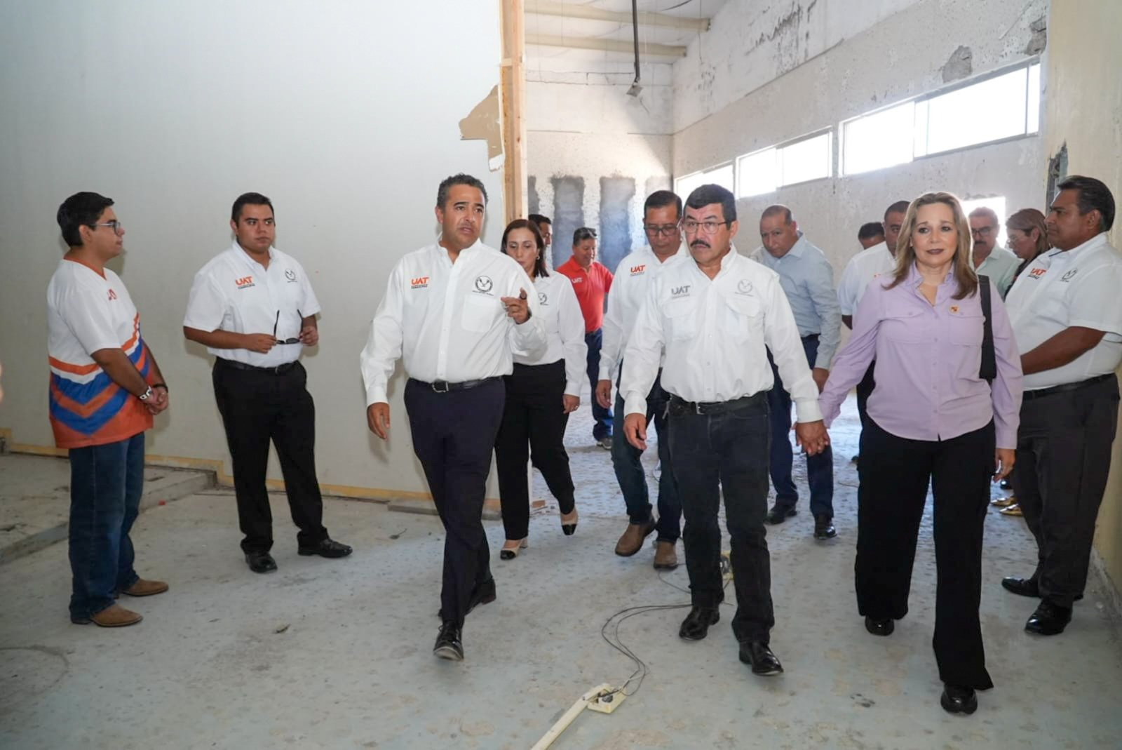 UAT contará con más y mejores edificios e infraestructura en Nuevo Laredo. El rector supervisó obras en la frontera