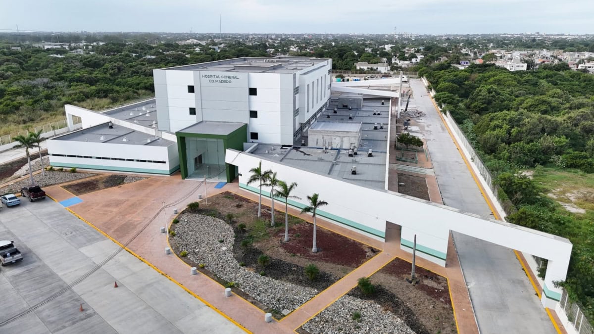 Nuevo Hospital General de Ciudad Madero avanza hacia su apertura con equipamiento instalado