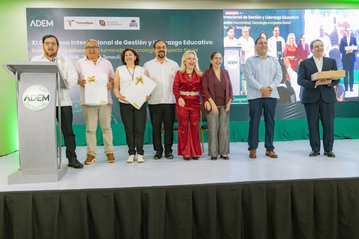 Congreso internacional impulsa liderazgo e innovación en escuelas de Tamaulipas